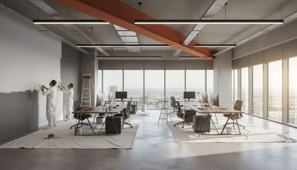 Office painting services Dubai